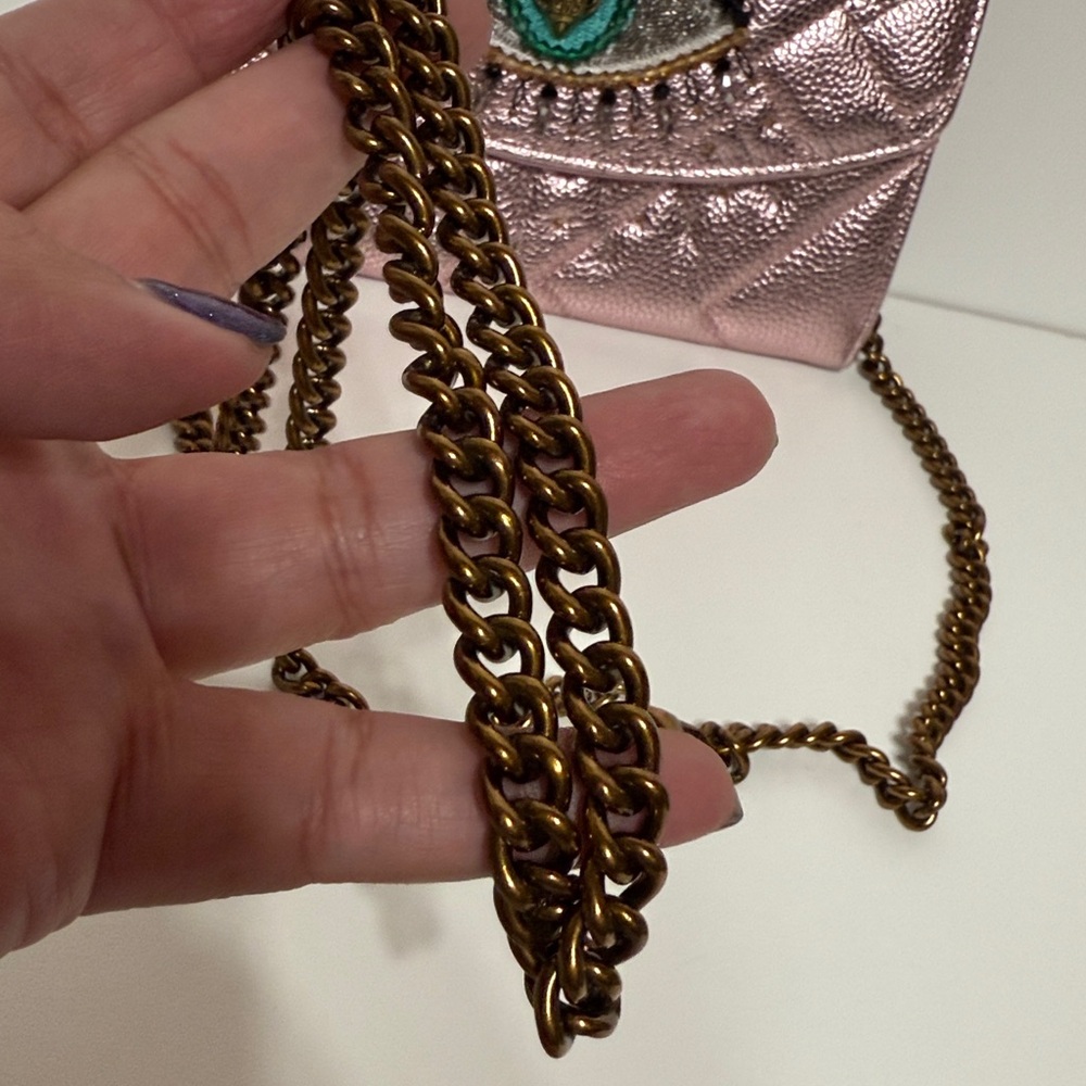 Kurt Geiger London Kensington Chain Wallet Eye - Picture 16 of 16